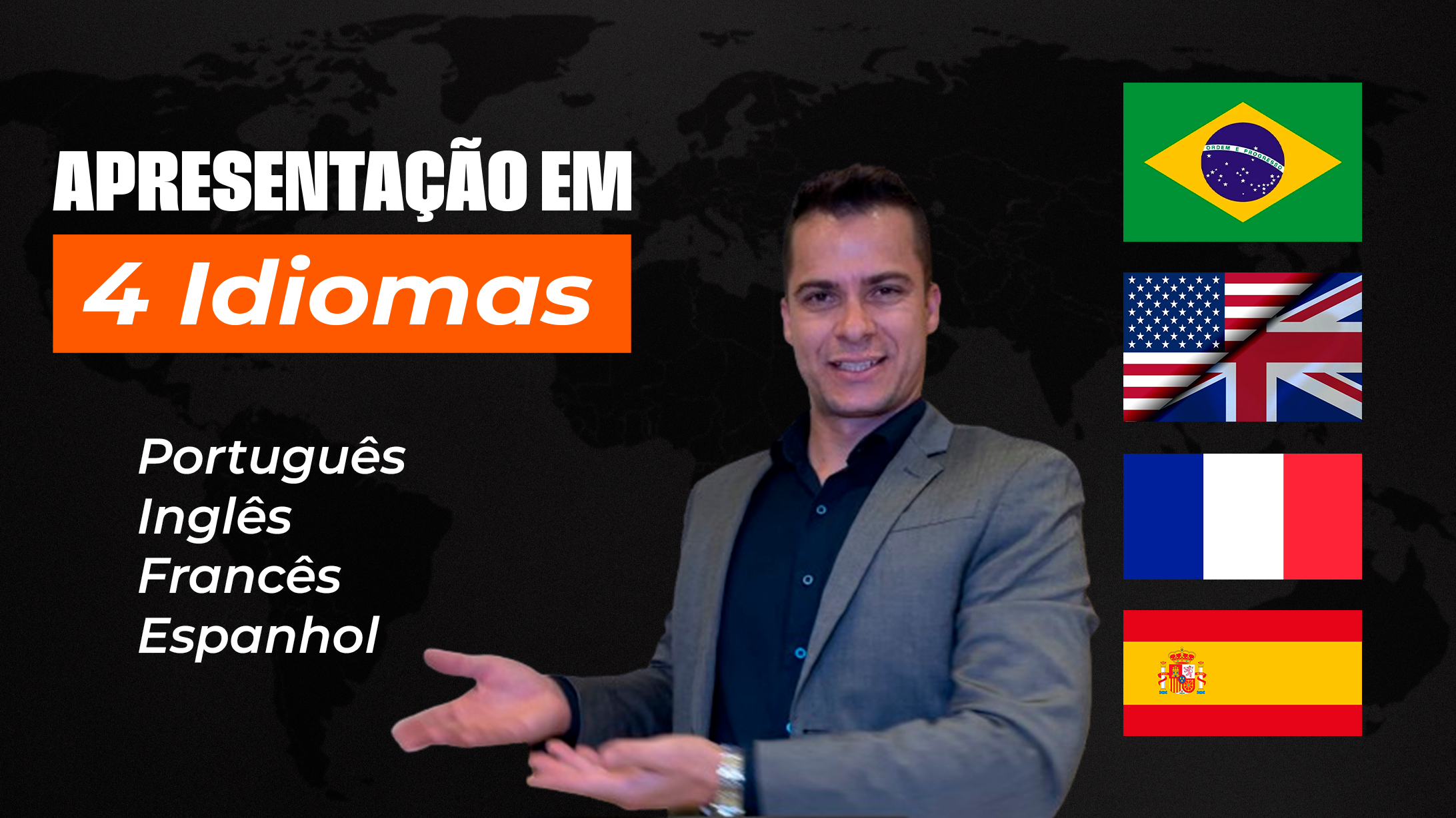 Apresentação em 4 Idiomas